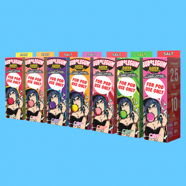 COF BUBBLEGUM QUEEN SALT 10ML